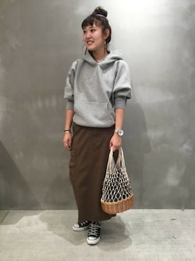 「ストレッチ素材」｜LAKOLE WOMENSさん（レディース・161cm）の秋コーディネート