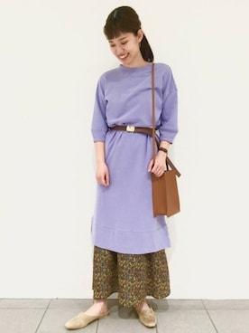 「ミニショルダー」｜LAKOLE WOMENSさん（レディース・165cm）の春コーディネート