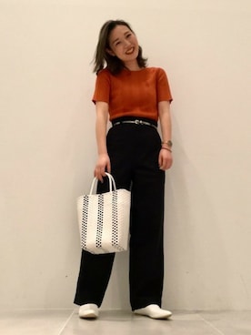 「LAKOLE（ラコレ）のアイテム（パンプス）」を使った、LAKOLE WOMENSさん（レディース・161cm）の春コーディネート