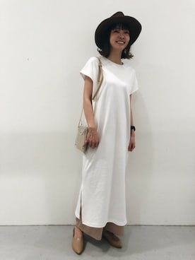 「LAKOLE（ラコレ）のアイテム（パンプス）」を使った、LAKOLE WOMENSさん（レディース・160cm）の夏コーディネート