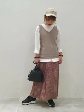 LAKOLE WOMENSさん(レディース・154cm)の春コーディネート