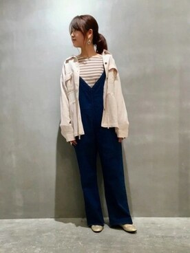 「LAKOLE（ラコレ）のアイテム（バレエシューズ）」を使った、LAKOLE WOMENSさん（レディース・158cm）の春コーディネート