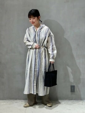 「LAKOLE（ラコレ）のアイテム（バレエシューズ）」を使った、LAKOLE WOMENSさん（レディース・157cm）の春コーディネート