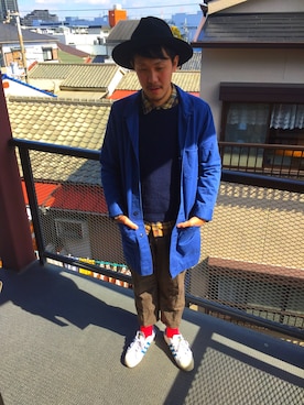 「H&M（エイチ・アンド・エム）のアイテム（ジャケット/アウター）」を使った、hiro7さん（メンズ・176cm・20代）の冬コーディネート