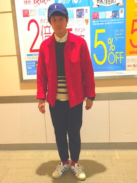 「本日のコーデ」｜「アイテム（ダウンジャケット/コート）」を使った、hiro7さん（メンズ・176cm）の冬コーディネート