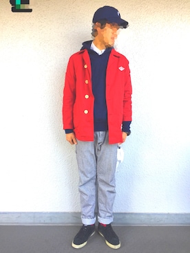 「Gramicci（グラミチ）のアイテム（パーカー）」を使った、hiro7さん（メンズ・176cm）の春コーディネート