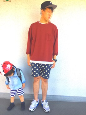 「MADE IN WORLD（メイドインワールド）のアイテム」を使った、hiro7さん（メンズ・176cm）の春コーディネート