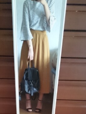 「UNITED ARROWS（ユナイテッドアローズ）のアイテム（バックパック/リュック）」を使った、TIARA329さん（レディース・168cm）の春コーディネート