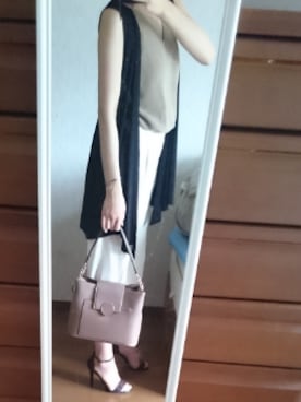 「MOGA（モガ）のアイテム」を使った、TIARA329さん（レディース・168cm）の春コーディネート