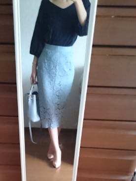 「お食事会」｜「アイテム（パンプス）」を使った、TIARA329さん（レディース・168cm）の春コーディネート