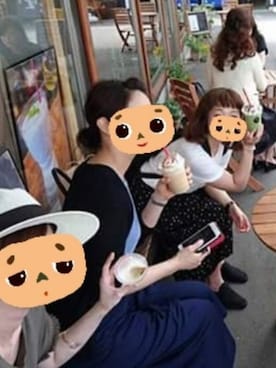 「BBQ」｜「アイテム（スリッポン）」を使った、yui-cheburashka-さん（レディース・162cm）の夏コーディネート