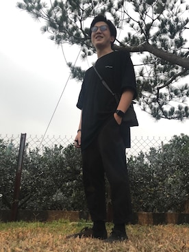 「TRAN泉（トラン）のアイテム」を使った、Kengさん（メンズ・165cm）の秋コーディネート