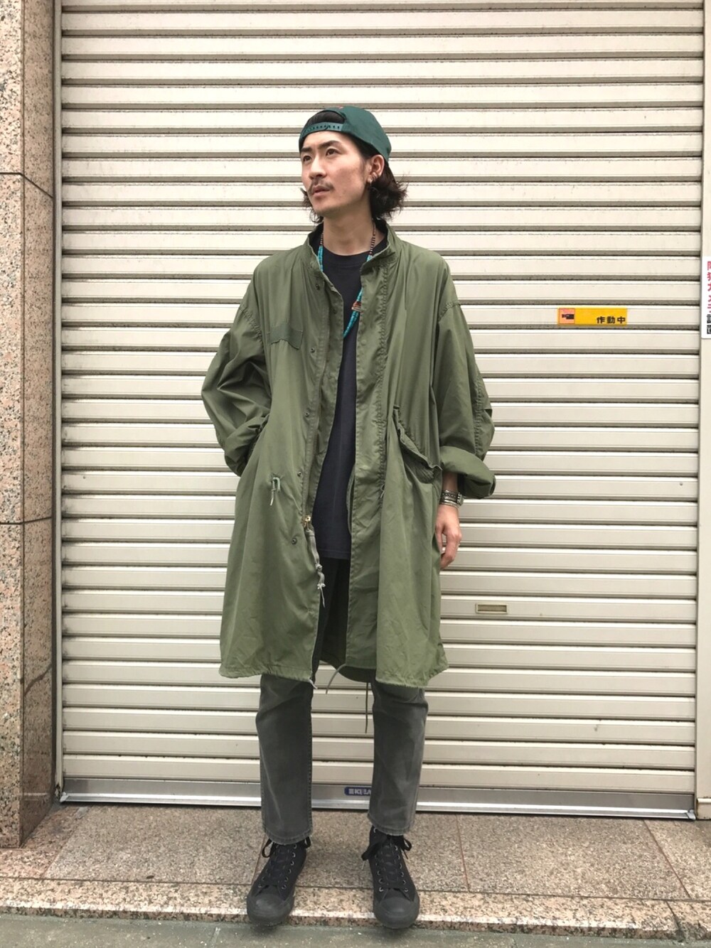 koki_tsubakihara｜VINTAGEのモッズコートを使ったコーディネート - WEAR