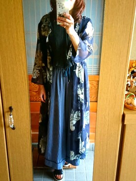 「Radiate（ラディエイト）のアイテム（パンツ）」を使った、ミミさん（レディース・158cm）の夏コーディネート