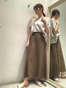 MANAさん（レディース・170cm）の春コーディネート