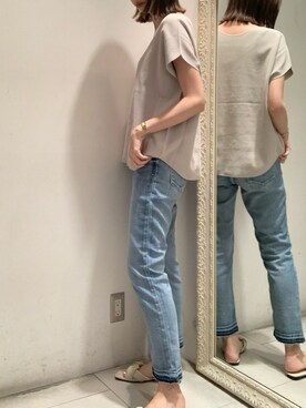 MANAさん（レディース・170cm）の夏コーディネート