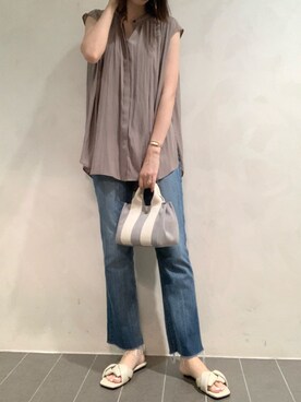 MANAさん（レディース・170cm）の夏コーディネート