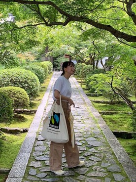 「UNION LAUNCH（ユニオンランチ）のアイテム」を使った、tamakiさん（レディース・156cm）の夏コーディネート