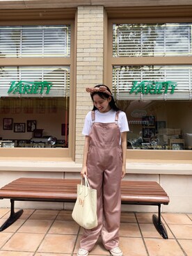 「MEME（ミーム）のアイテム」を使った、tamakiさん（レディース・156cm）の秋コーディネート