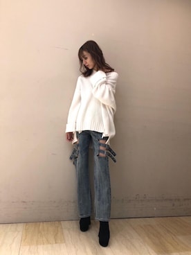 risaさん（レディース・161cm）の秋コーディネート