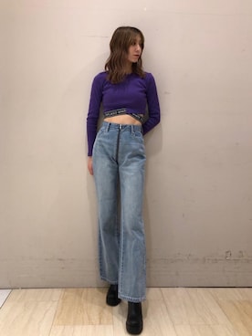 risaさん（レディース・161cm）の冬コーディネート