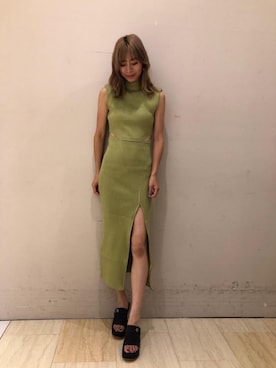 「キレイめコーデ😊👍✨」｜risaさん（レディース・161cm）の夏コーディネート