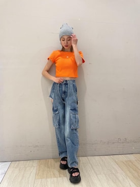 risaさん（レディース・161cm）の春コーディネート