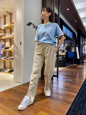 中谷 里香さん（レディース・163cm）の夏コーディネート