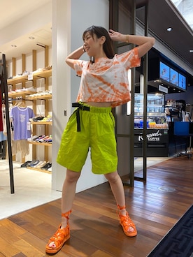 中谷 里香さん（レディース・163cm）の夏コーディネート