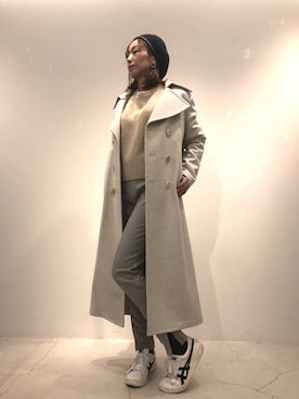 「styles（スタイルス）のアイテム（ジャケット/アウター）」を使った、中谷 里香さん（レディース・163cm）の夏コーディネート