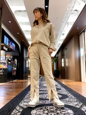 中谷 里香さん（レディース・163cm）の夏コーディネート