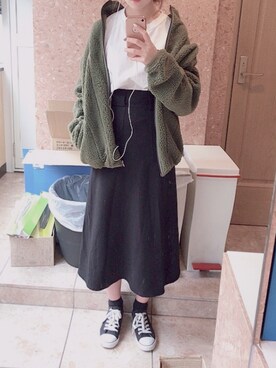 「MT. RAINIER DESIGN（マウントレイニアデザイン）のアイテム」を使った、Maryさん（レディース・160cm）の秋コーディネート