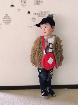 ぜんちゃんさん（キッズ・85cm）の冬コーディネート