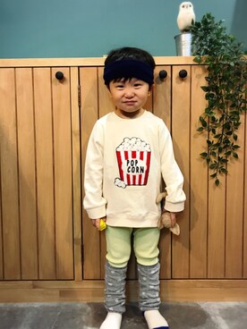 「シンプルおしゃれが好き」｜ぜんちゃんさん（キッズ・90cm）の秋コーディネート