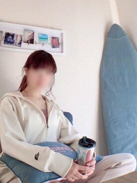 「ノースフェイス」｜ERika さん（レディース・167cm）の春コーディネート