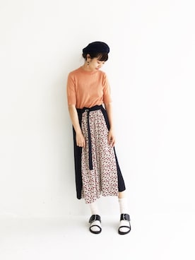 「アイテム（ピアス（両耳用））」を使った、maruさん（レディース・151cm・30代）の夏コーディネート