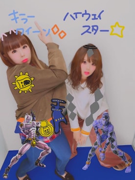 「キラークイーン」｜らぶたんさん（レディース・158cm）の冬コーディネート