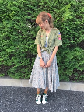 ひな子さんのコーディネート