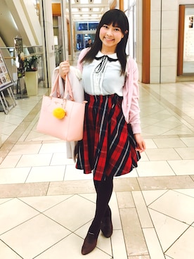 「ECCO（エコー）のアイテム（シューズ）」を使った、DJ　MIYAさん（レディース・160cm）の春コーディネート