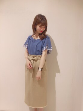 おそのさん（レディース・167cm）の夏コーディネート