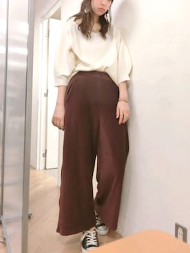 おそのさん（レディース・167cm）の秋コーディネート