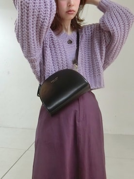 カーディガン ボレロを使った ななめがけかばん のレディース人気ファッションコーディネート Wear