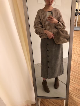 おそのさん(レディース・167cm)の秋コーディネート