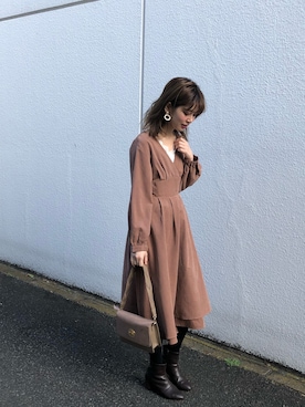 おそのさん（レディース・167cm）の秋コーディネート