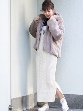 おそのさん（レディース・167cm）の冬コーディネート