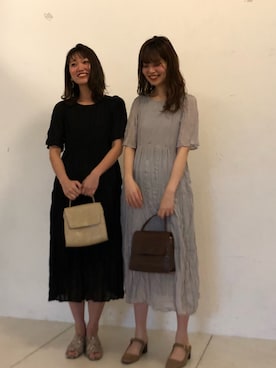 「スタッフセンバツ」｜おそのさん（レディース・167cm）の夏コーディネート