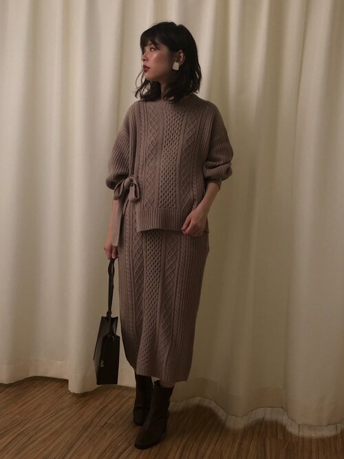 Natural Coutureおそのさんのワンピースを使ったコーディネート Zozotown