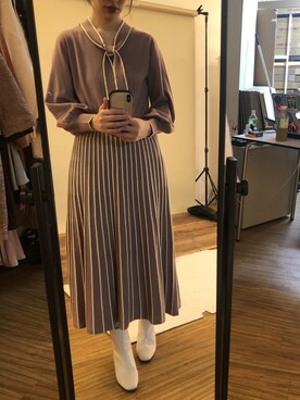 おそのさん（レディース・167cm）の秋コーディネート