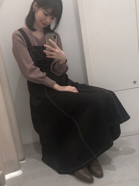 おそのさん（レディース・167cm）の秋コーディネート