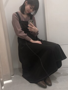 おそのさん（レディース・167cm）の冬コーディネート